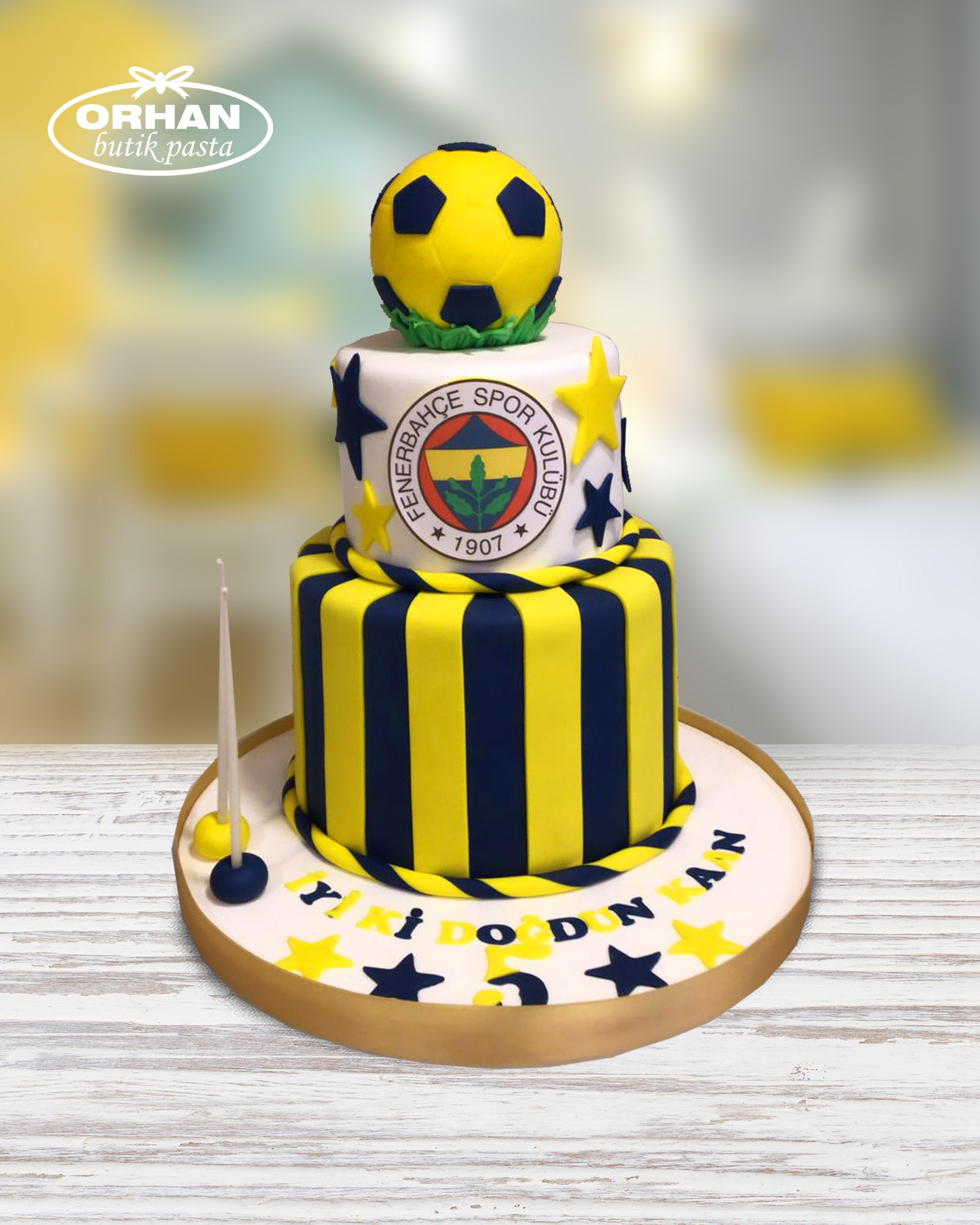 Fenerbahçe Taraftarı Doğum Günü Pastası