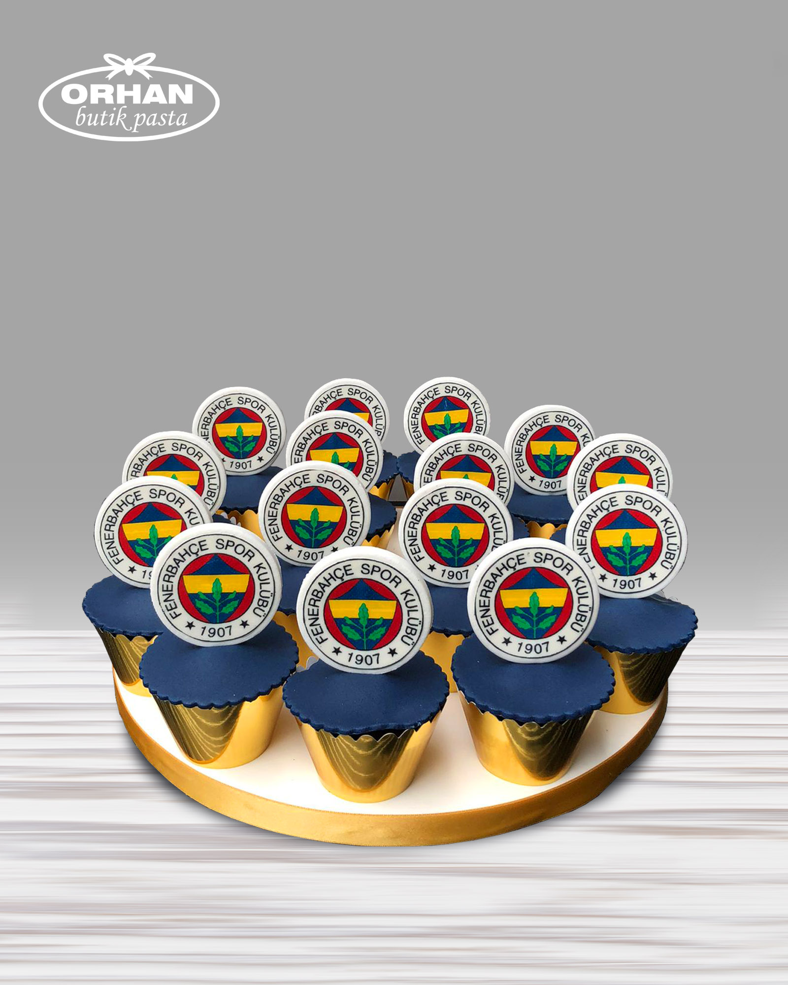 Fenerbahçe Temalı Cupcake