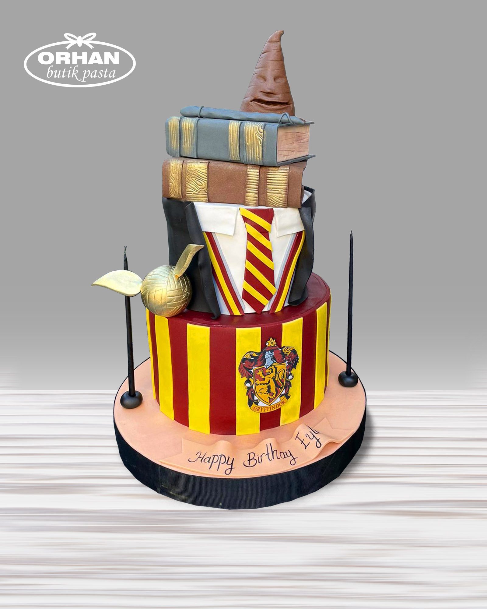 Harry Potter Temalı Doğum Günü Pasta
