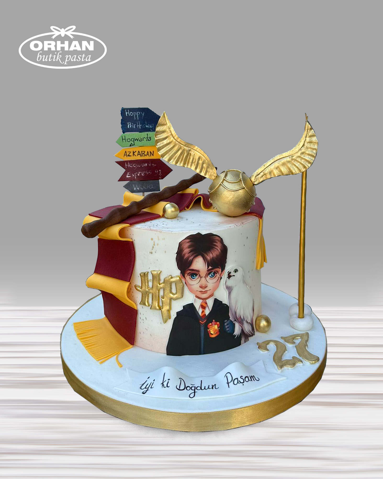Harry Pother Doğum Günü pastası