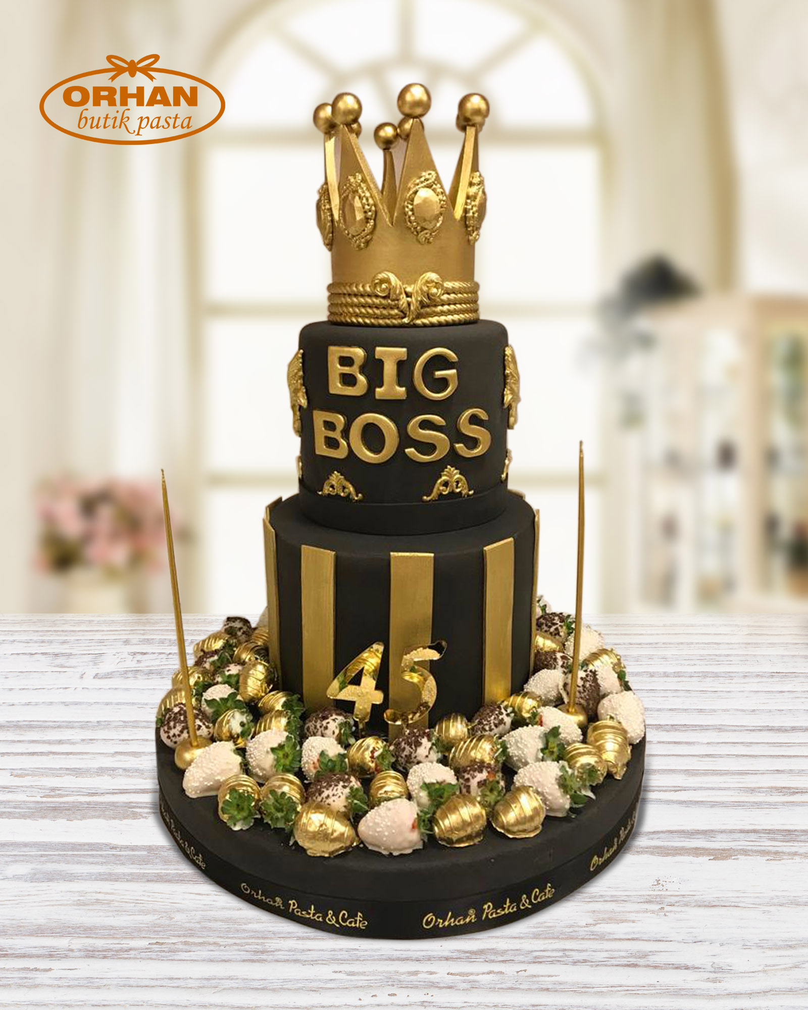 Big Boss Sevgili Doğum Günü Pastası