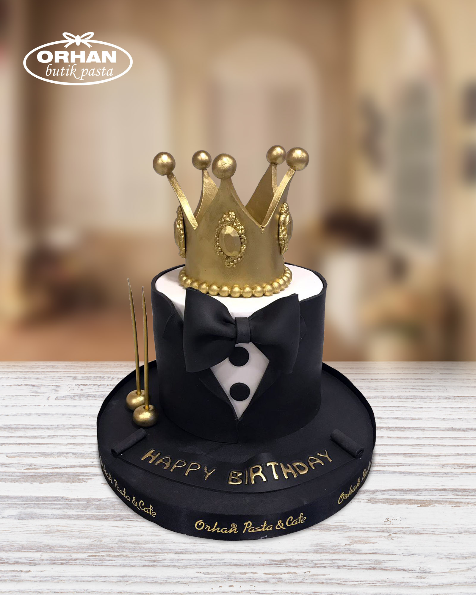 Kral Sevgili Doğum Günü pastası